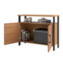 Balcão Aparador Design Industrial Com 02 Portas