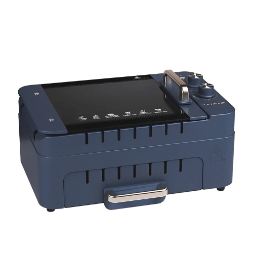 MaxGrill Multifuncional Elétrico + Kit Facas Brinde