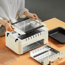 MaxGrill Multifuncional Elétrico + Kit Facas Brinde