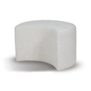 Conjunto Poltrona Oasi Giratória com Almofada Solta e Pouft Meia-Lua