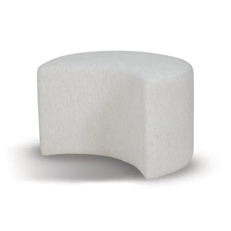 Conjunto Poltrona Oasi Giratória com Almofada Solta e Pouft Meia-Lua